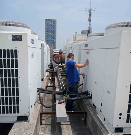 杨陵中央空调制热和不制冷系统维修方法